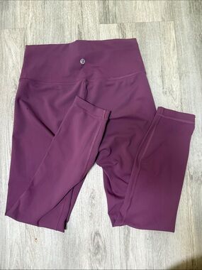 Lululemon PLUM high waisted leggings